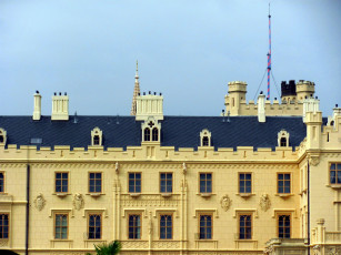 Картинка lednice+castle города замок+леднице+ чехия lednice castle