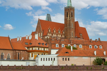 Картинка города вроцлав+ польша замок