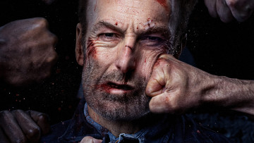 обоя кино фильмы, nobody, лицо, кулаки, кровь