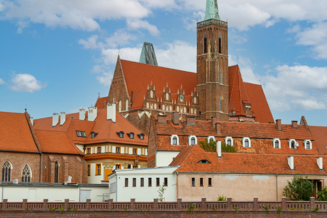 Обои картинки фото города, вроцлав , польша, замок