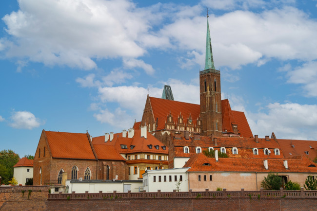 Обои картинки фото города, вроцлав , польша, замок