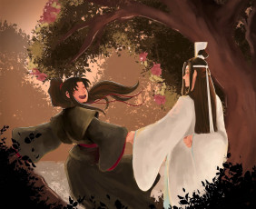 Картинка аниме mo+dao+zu+shi вэй усянь лань ванцзы