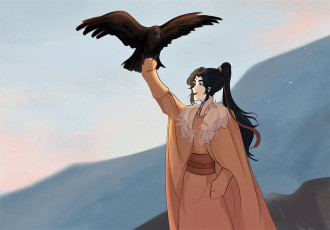 Картинка аниме mo+dao+zu+shi цзинь лин орел