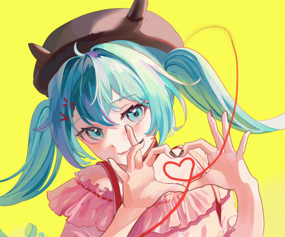 Обои картинки фото аниме, vocaloid