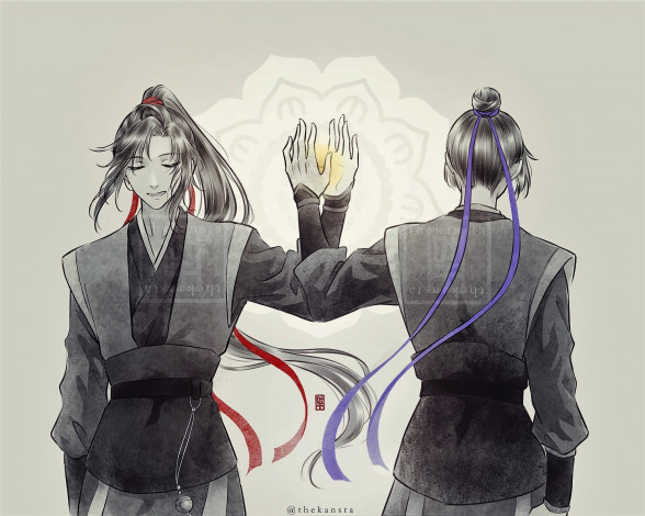 Обои картинки фото аниме, mo dao zu shi, цзянь, чэн, вэй, усянь