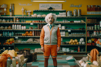 Картинка рисованное люди нейросети альберт эйнштейн albert einstein