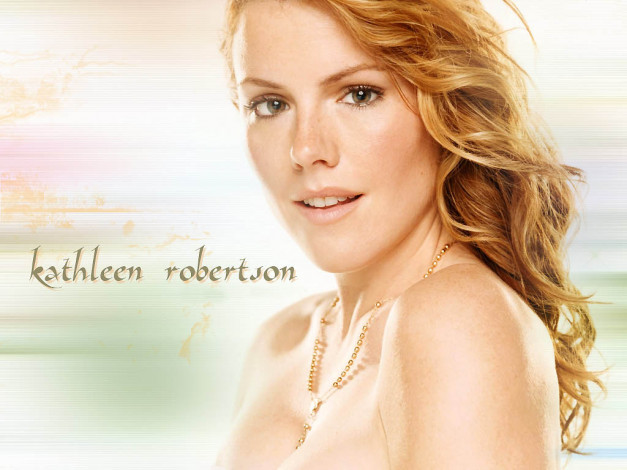 Обои картинки фото Kathleel Robertson, девушки