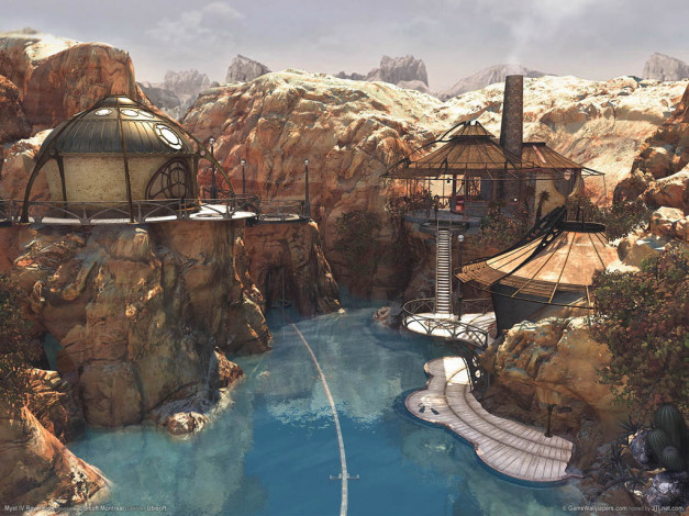Обои картинки фото myst, iv, revelation, видео, игры