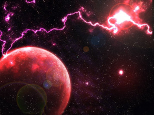 Картинка разряд космос арт