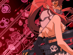 Картинка аниме tengen toppa gurren lagann yoko littner