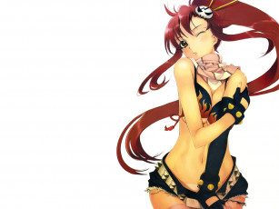 Картинка аниме tengen toppa gurren lagann yoko littner