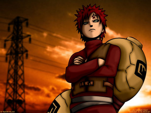 Картинка gaara of the sand аниме naruto