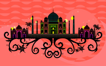 обоя векторная, графика