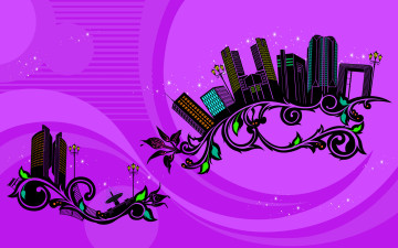 обоя векторная, графика