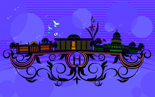 Обои картинки фото векторная, графика