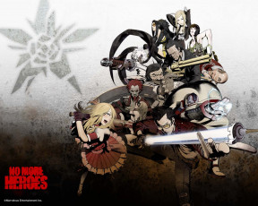 Картинка no more heroes видео игры