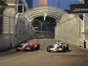 Картинка f1 singapore 2008 спорт формула