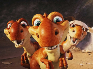 обоя мультфильмы, ice, age, dawn, of, the, dinosaurs
