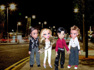 Картинка разное bratz куклы