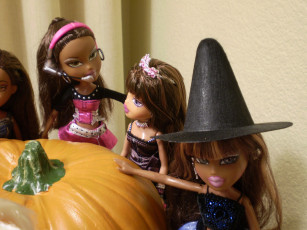 Картинка разное bratz куклы