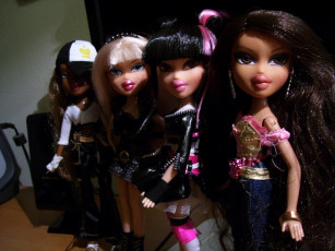 Картинка разное bratz куклы