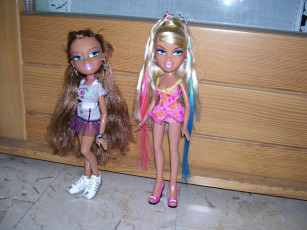 Картинка разное bratz куклы