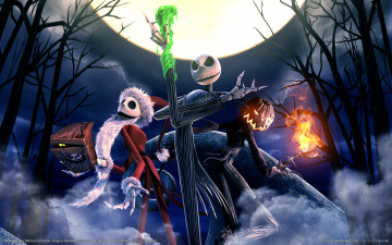 Картинка видео игры the nightmare before christmas oogie`s revenge