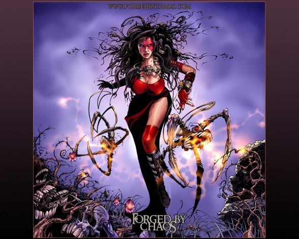 Обои картинки фото forged, by, chaos, видео, игры