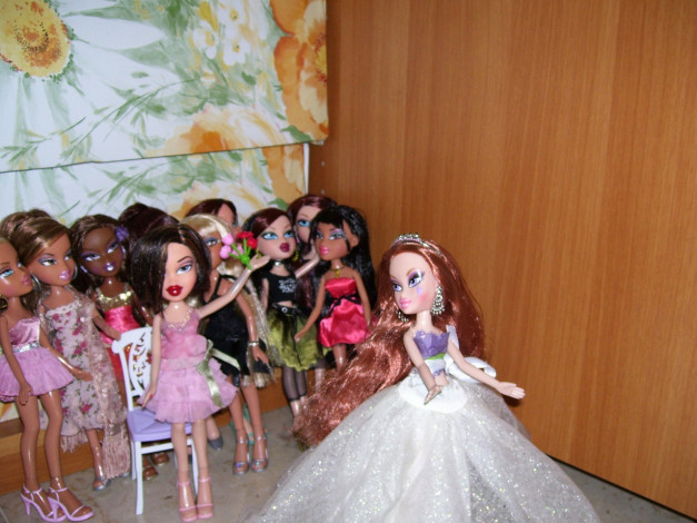Обои картинки фото разное, bratz, куклы