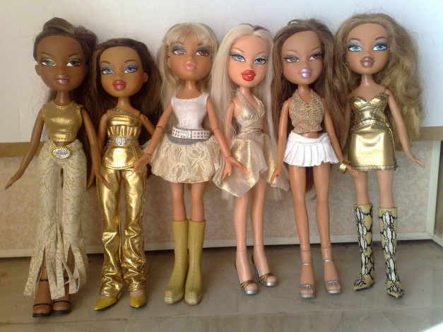 Обои картинки фото разное, bratz, куклы