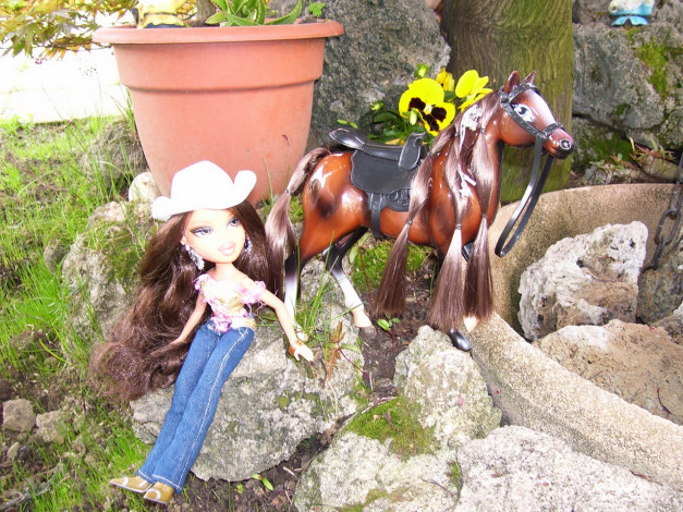 Обои картинки фото разное, bratz, куклы