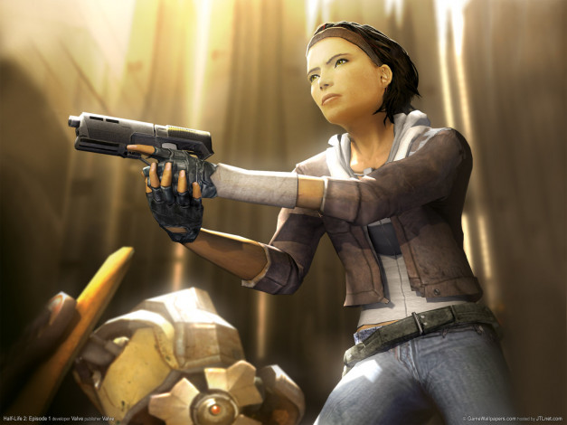 Обои картинки фото видео, игры, half, life, episode, one