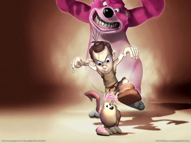 Обои картинки фото видео, игры, herdy, gerdy