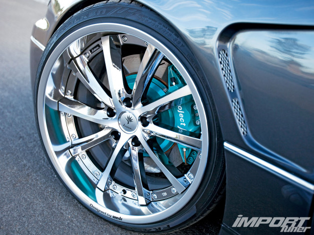 Обои картинки фото 2001, lexus, gs300, автомобили, диски