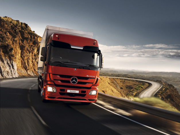 Обои картинки фото автомобили, mercedes, trucks