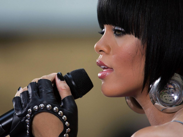 Обои картинки фото музыка, rihanna