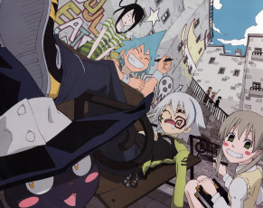Картинка аниме soul eater