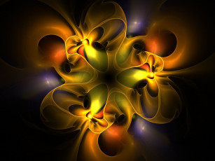 Картинка 3д графика fractal фракталы