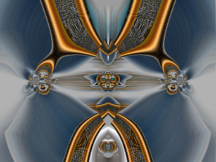 Картинка 3д графика fractal фракталы