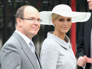 Картинка князь монако альбер княгиня шарлин разное знаменитости monaco