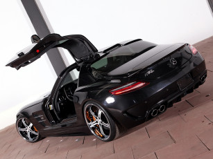 Картинка mec design mercedes benz sls63 amg автомобили sls gullwing doors