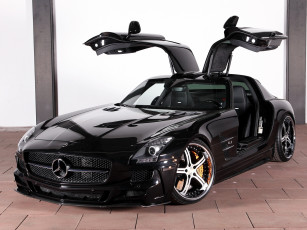 Картинка mec design mercedes benz sls63 amg автомобили sls gullwing doors