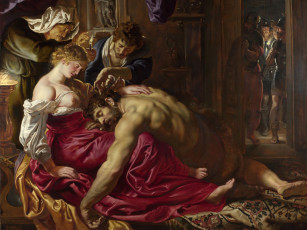 Картинка rubens samson and delilah рисованные pieter paul