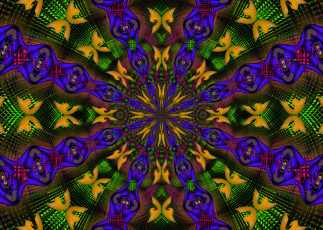 Картинка 3д графика fractal фракталы