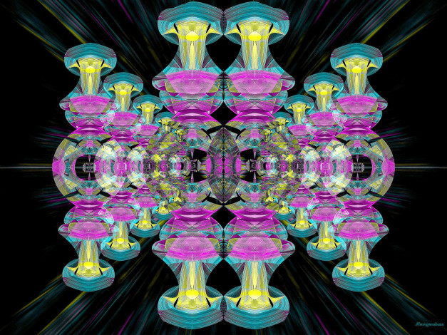 Обои картинки фото 3д, графика, fractal, фракталы