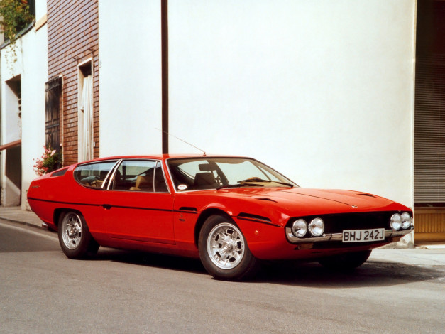 Обои картинки фото lamborghini, espada, 400, gte, автомобили