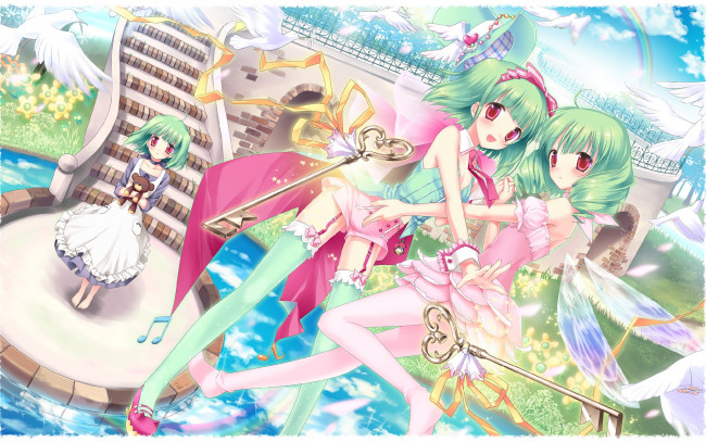 Обои картинки фото аниме, macross, frontier