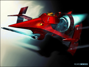 Картинка аниме cowboy bebop корабль swordfish