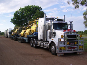 Картинка kenworth автомобили автопоезд грузовик тягач фура