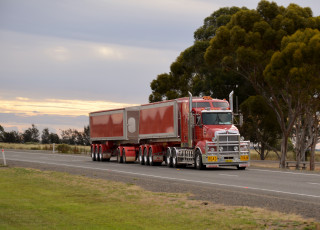 Картинка kenworth автомобили фура тягач автопоезд грузовик